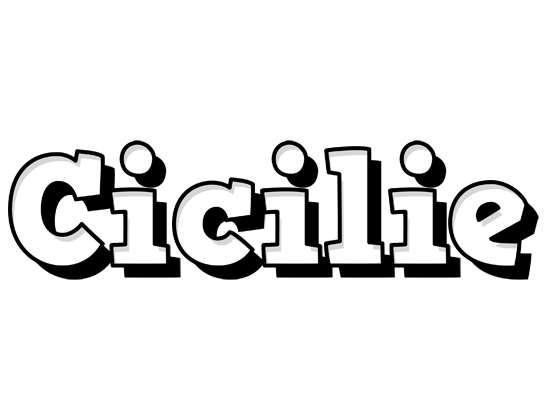 Cicilie snowing logo