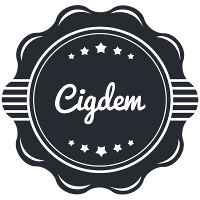 Cigdem badge logo