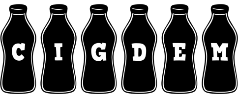Cigdem bottle logo