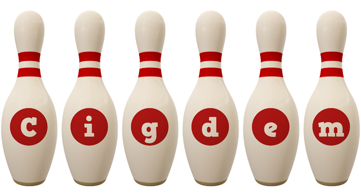 Cigdem bowling-pin logo