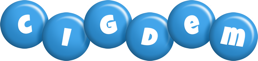 Cigdem candy-blue logo