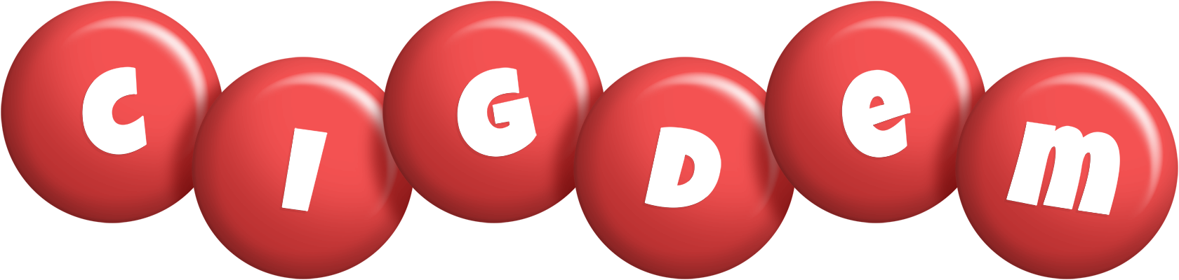 Cigdem candy-red logo