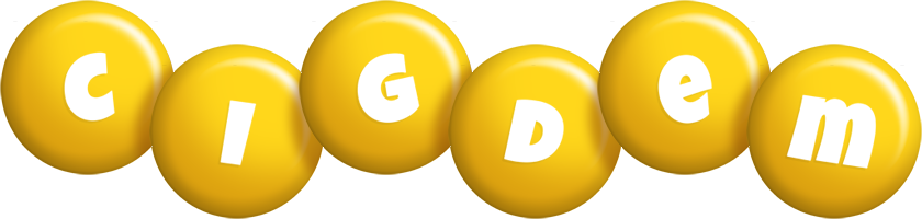 Cigdem candy-yellow logo