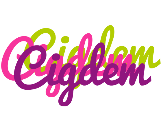 Cigdem flowers logo