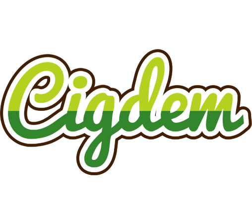 Cigdem golfing logo