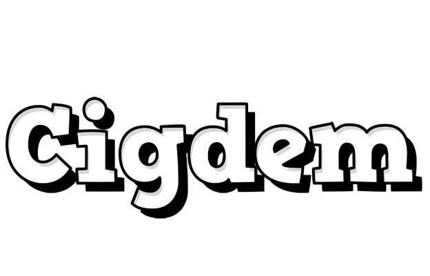 Cigdem snowing logo