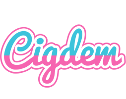 Cigdem woman logo