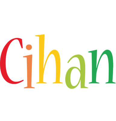 Cihan birthday logo