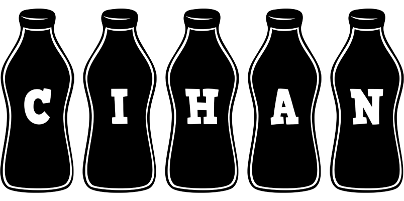 Cihan bottle logo