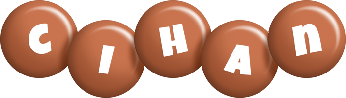 Cihan candy-brown logo