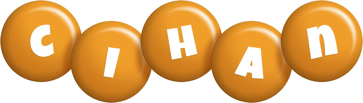 Cihan candy-orange logo