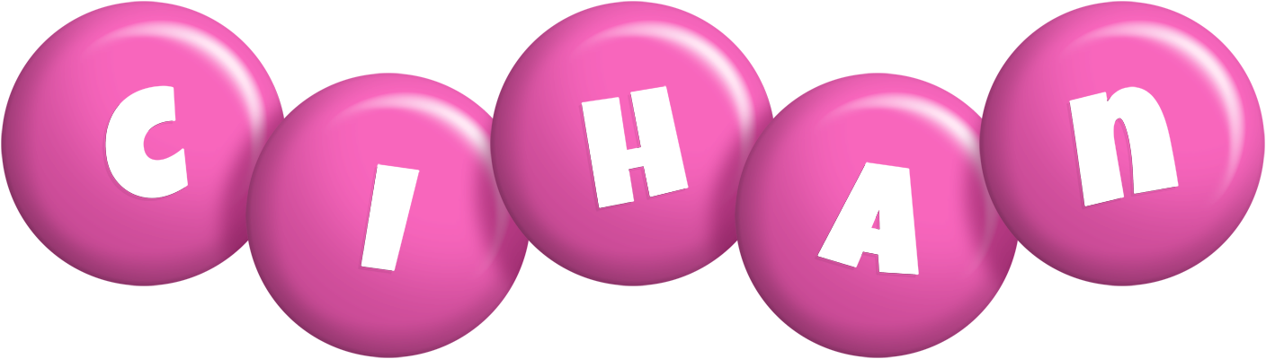 Cihan candy-pink logo