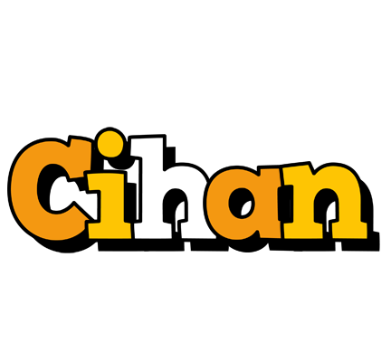 Cihan cartoon logo
