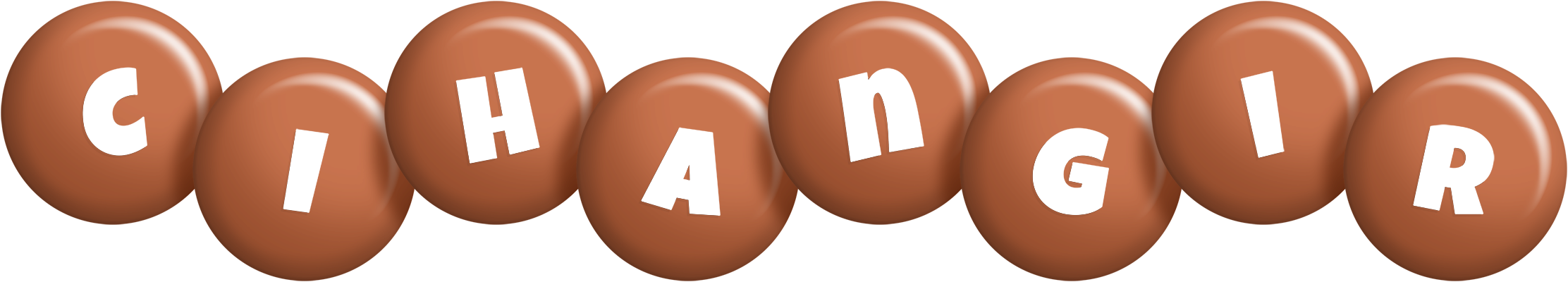 Cihangir candy-brown logo