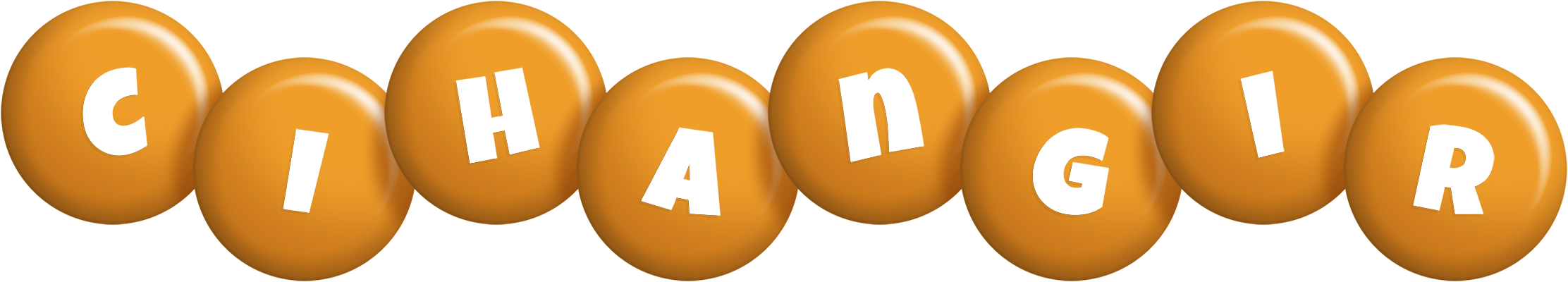 Cihangir candy-orange logo