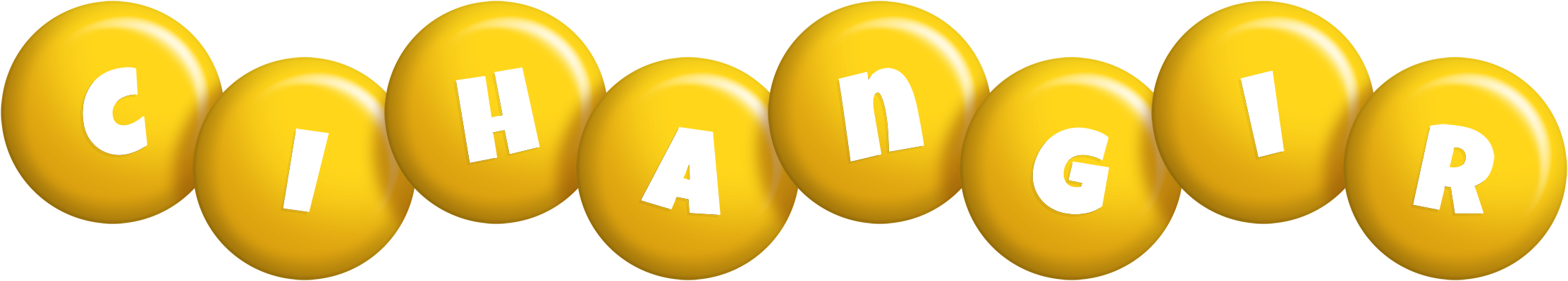 Cihangir candy-yellow logo