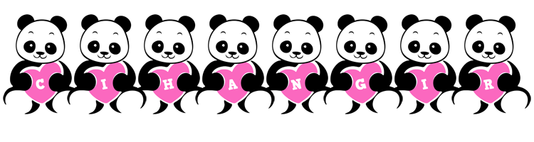 Cihangir love-panda logo