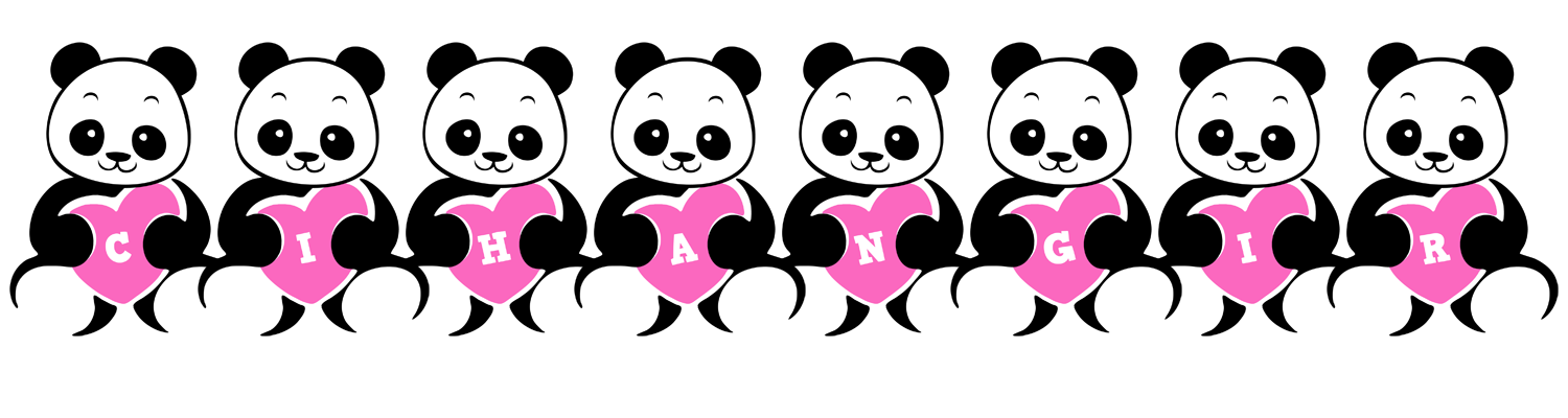 Cihangir love-panda logo