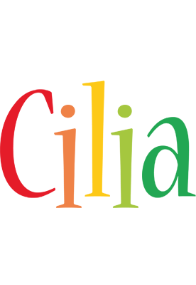 Cilia birthday logo