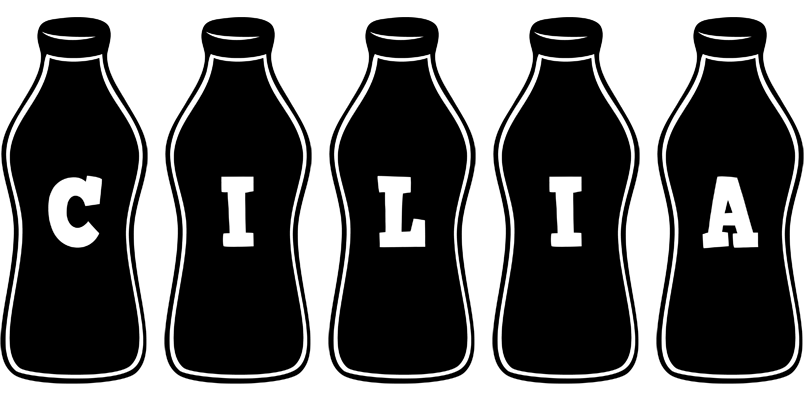 Cilia bottle logo