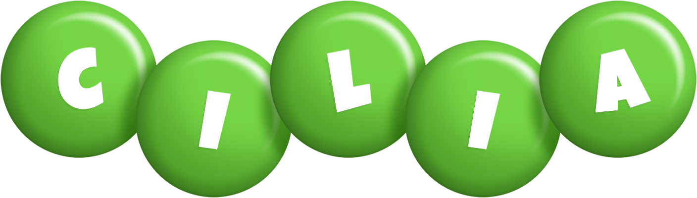 Cilia candy-green logo
