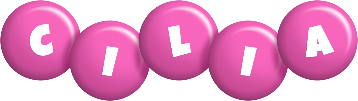 Cilia candy-pink logo