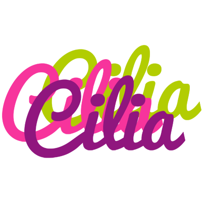 Cilia flowers logo