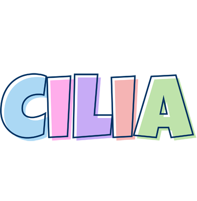 Cilia pastel logo