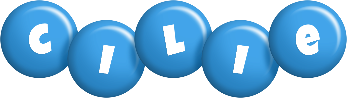 Cilie candy-blue logo
