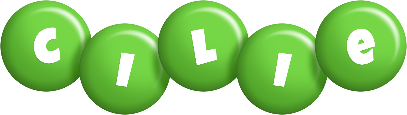 Cilie candy-green logo