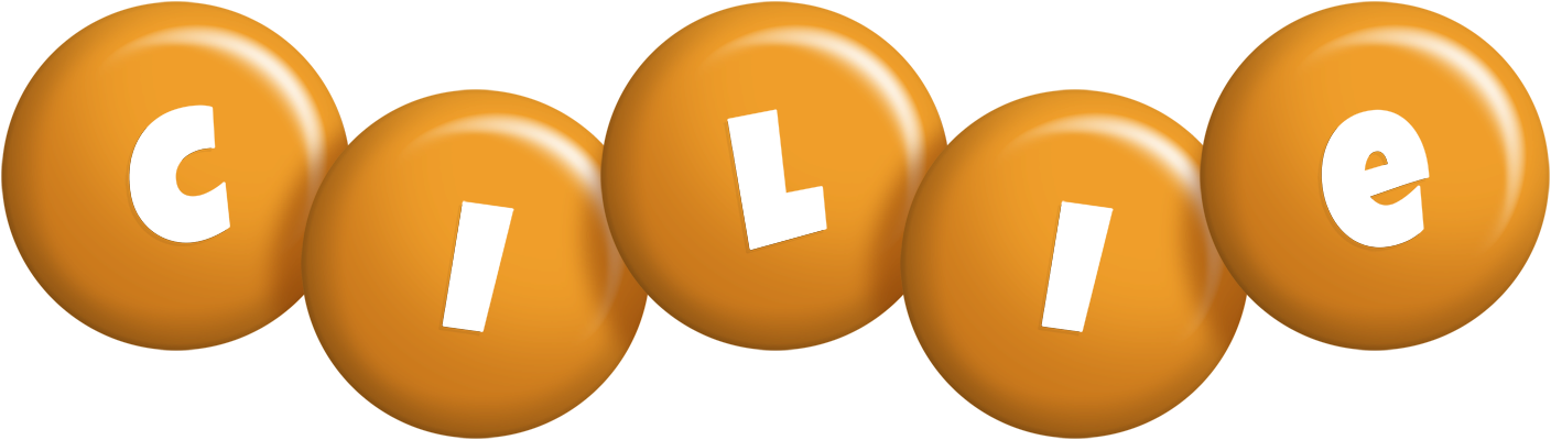 Cilie candy-orange logo