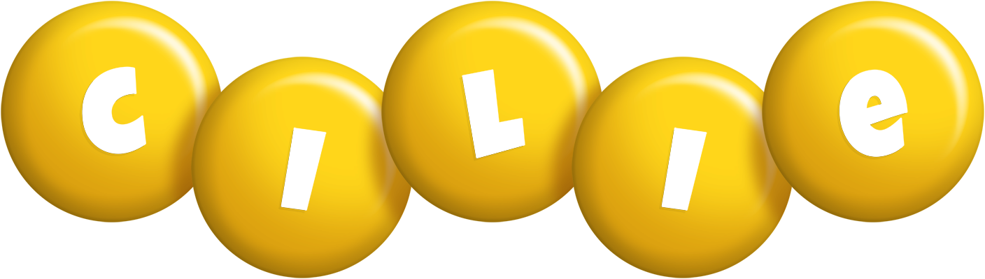 Cilie candy-yellow logo
