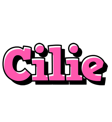 Cilie girlish logo