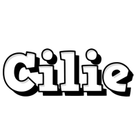 Cilie snowing logo