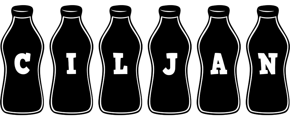 Ciljan bottle logo