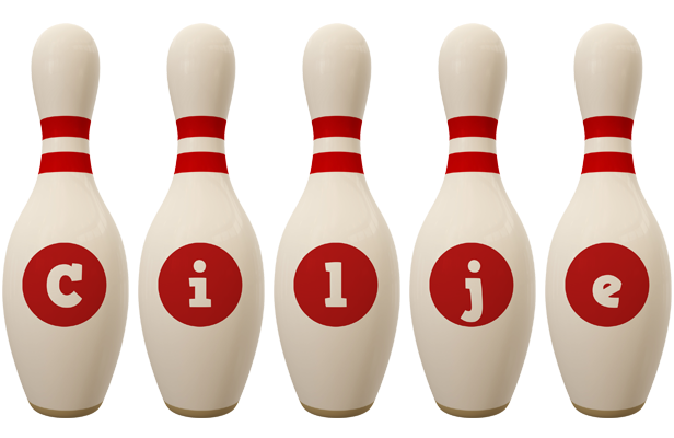 Cilje bowling-pin logo