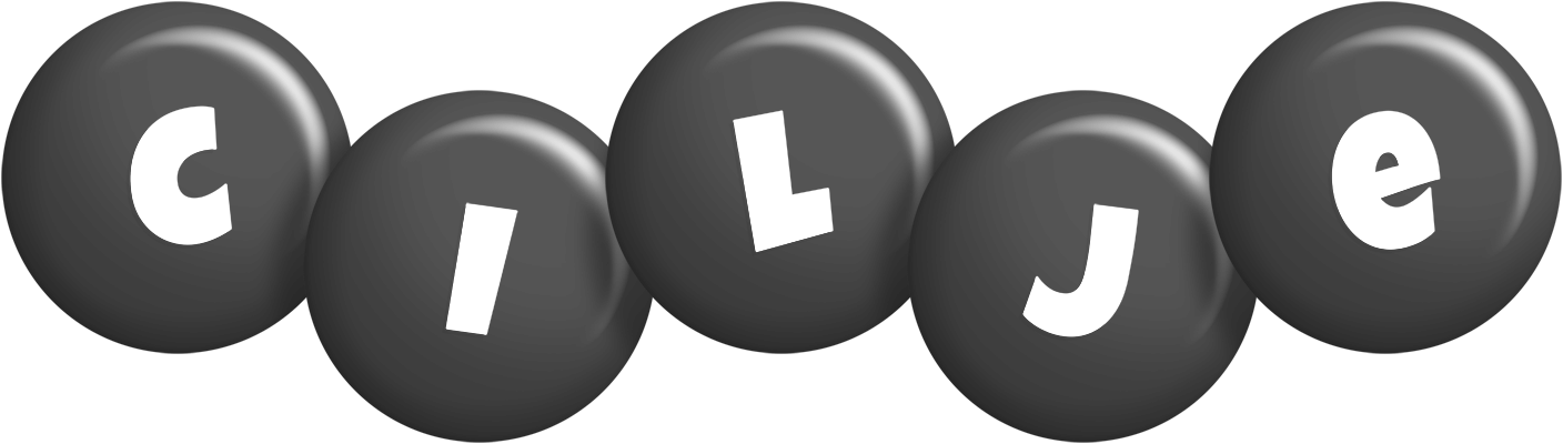 Cilje candy-black logo