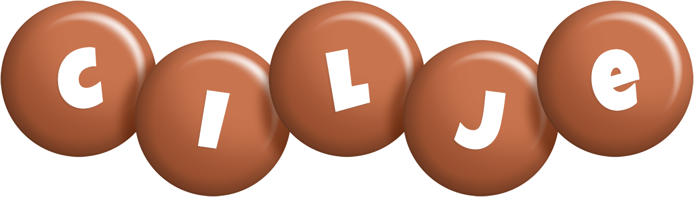 Cilje candy-brown logo