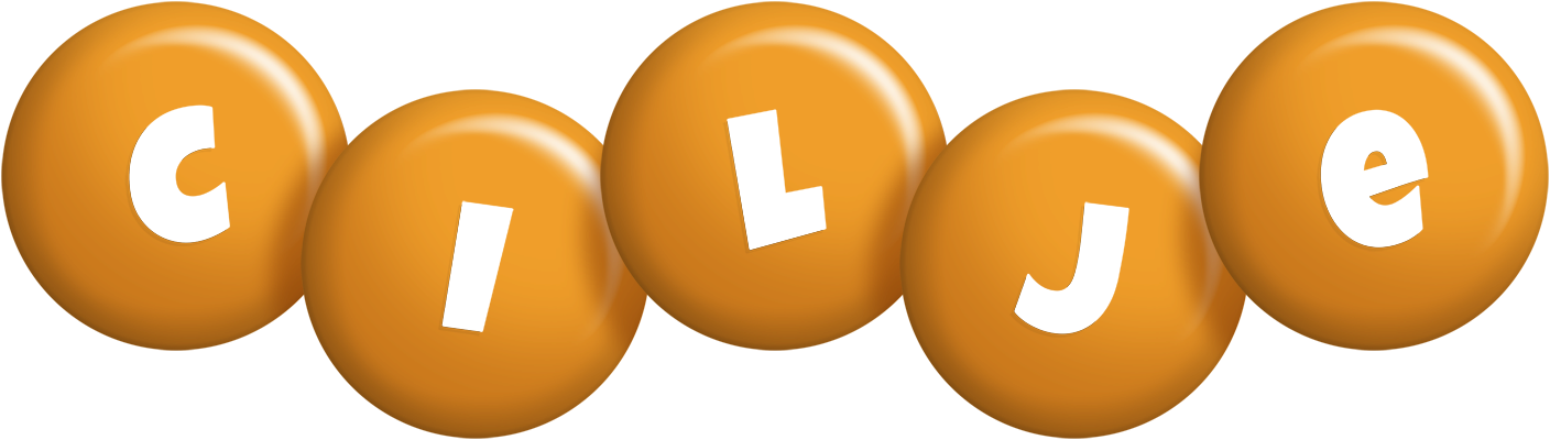 Cilje candy-orange logo