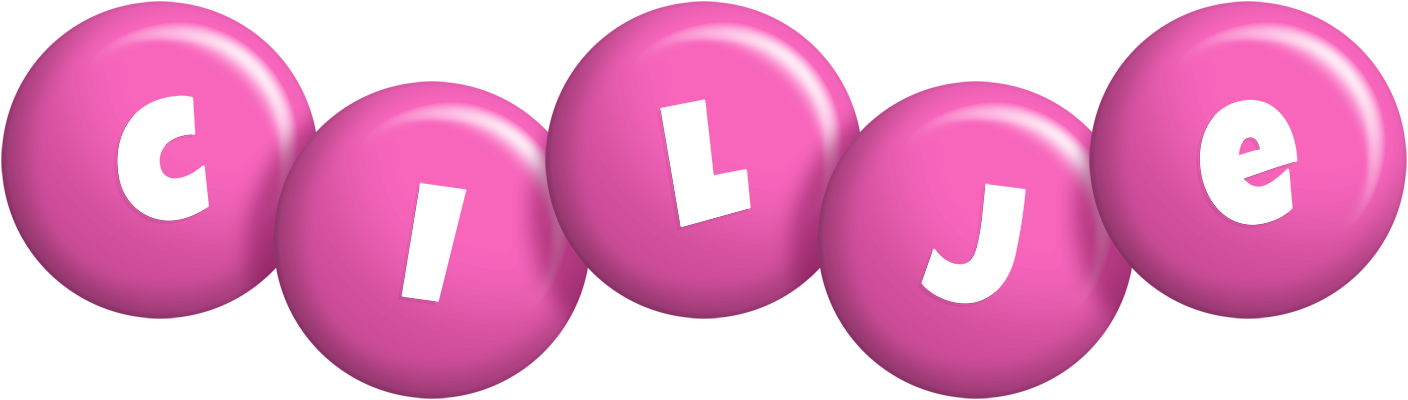 Cilje candy-pink logo