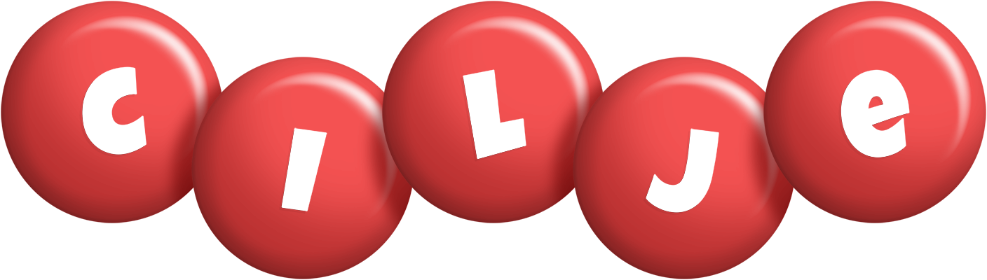Cilje candy-red logo