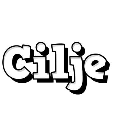 Cilje snowing logo
