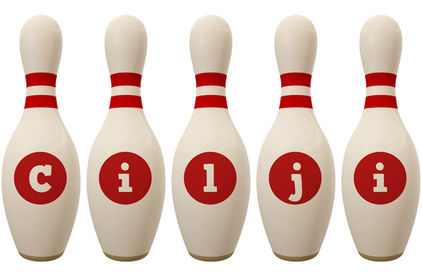 Cilji bowling-pin logo