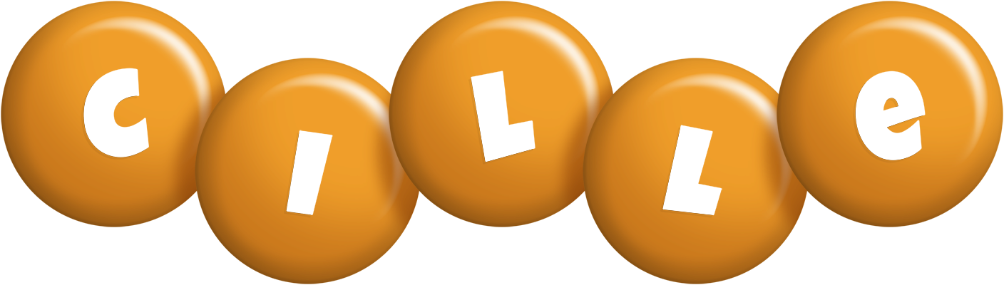 Cille candy-orange logo