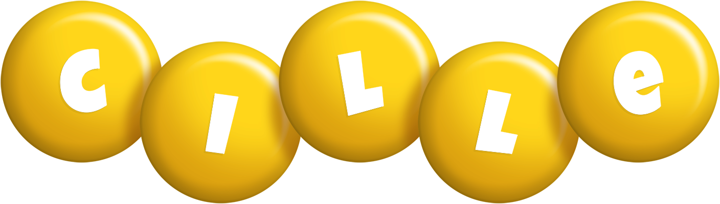Cille candy-yellow logo