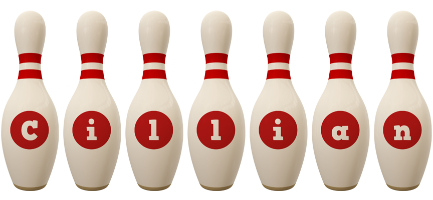 Cillian bowling-pin logo