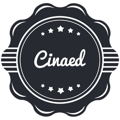 Cinaed badge logo