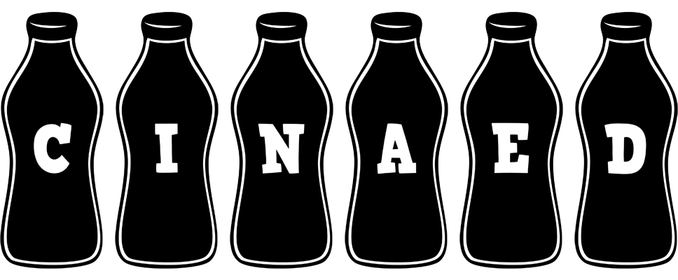 Cinaed bottle logo