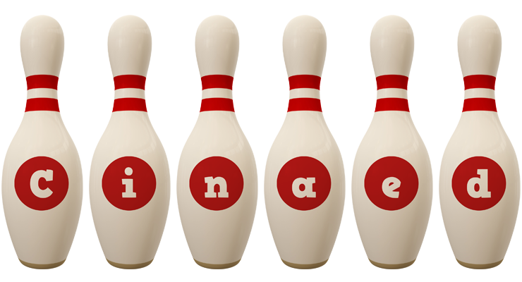Cinaed bowling-pin logo