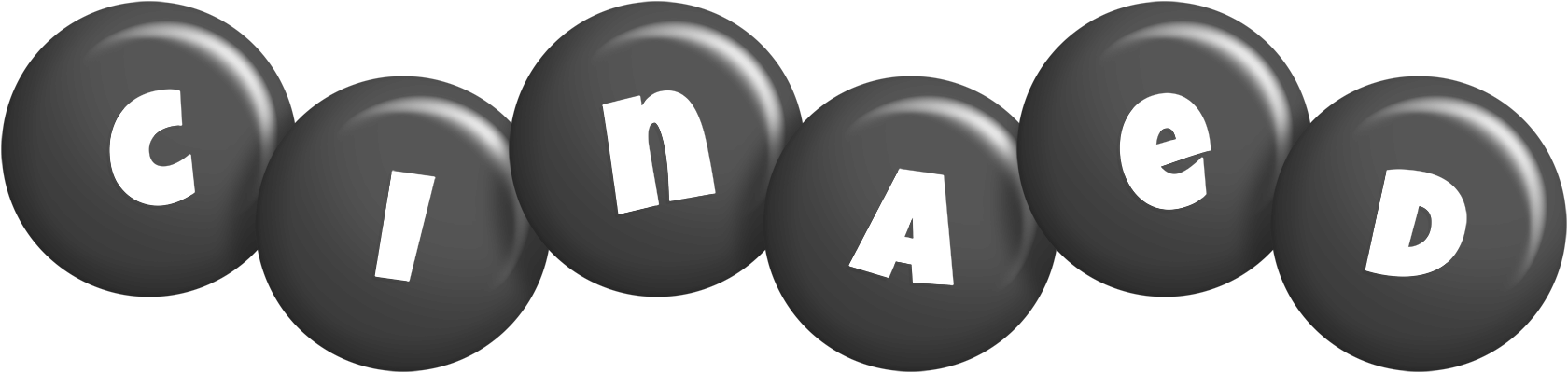 Cinaed candy-black logo